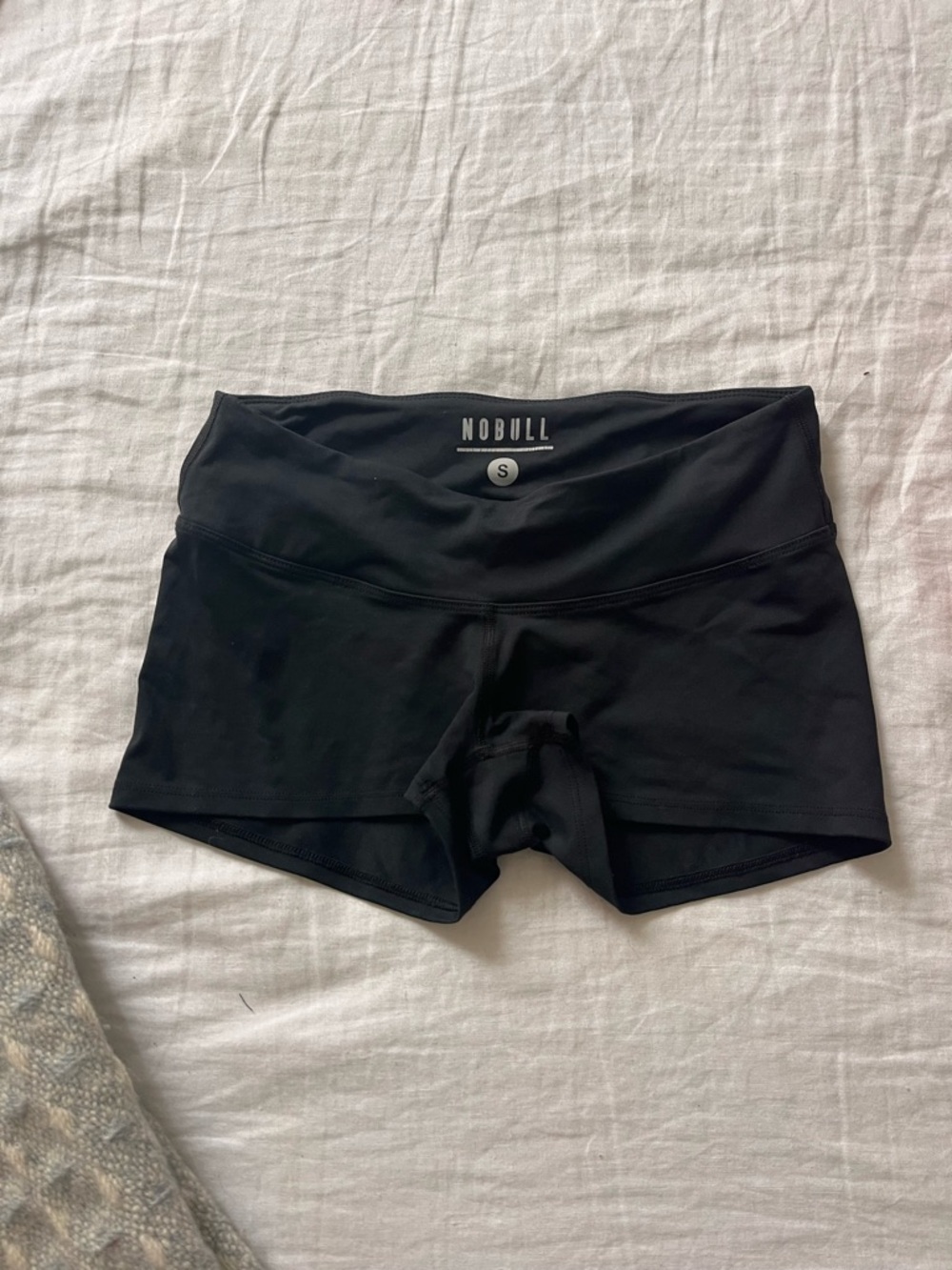 NOBULL Women's Black Athletic Training Shorts